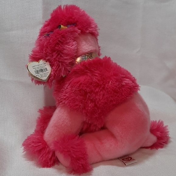 Ty 2003 Beanie Buddies 'Parfum' Poodle Dog - Picture 3 of 12
